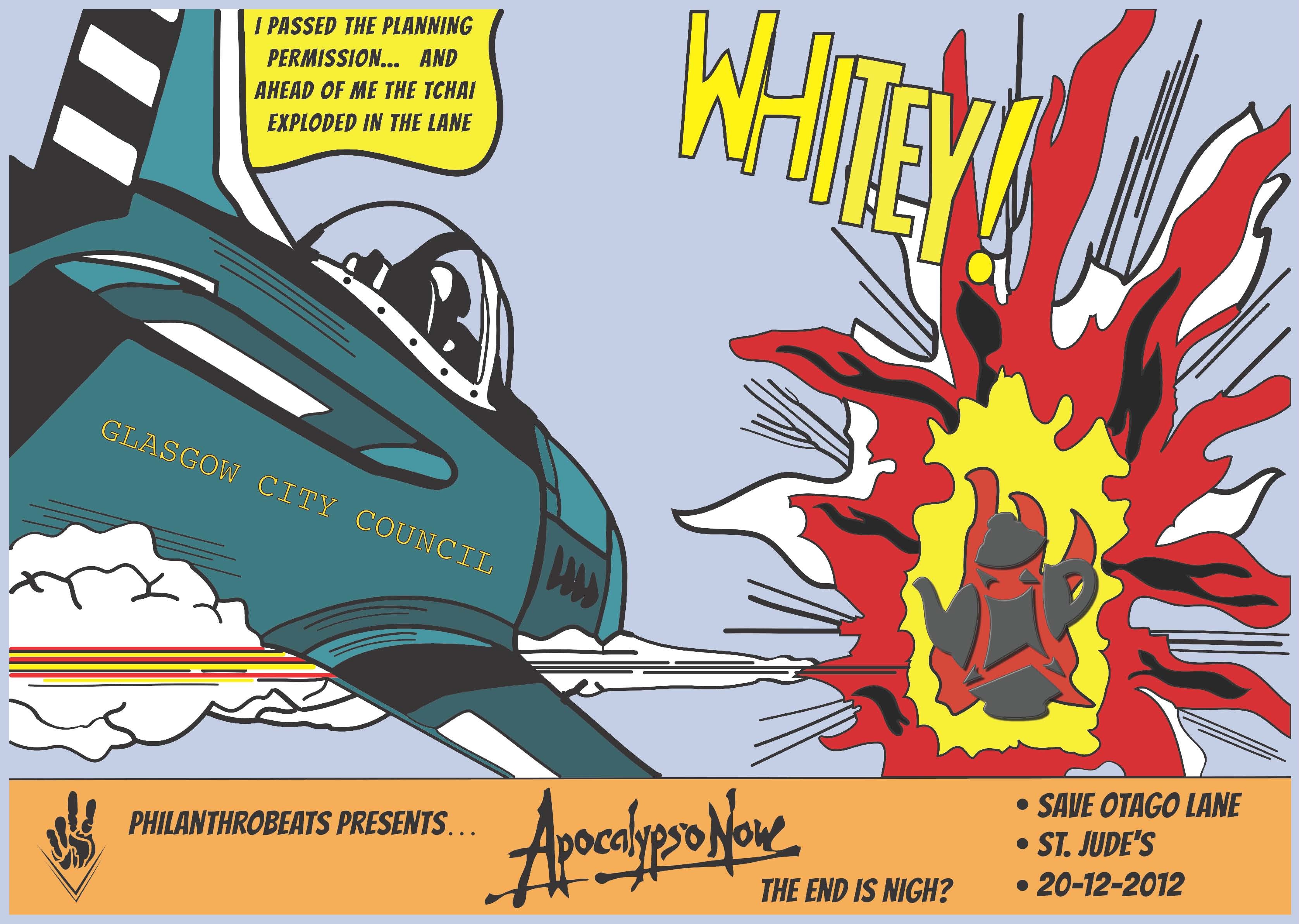 PB Otago - Whaam Poster A3